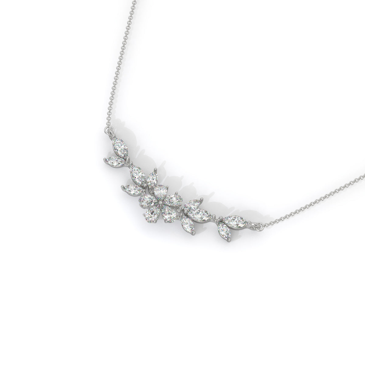 Blossoming Beauty Diamond Pendant