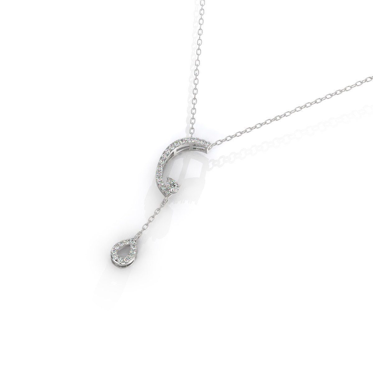 Moonlit Diamond Pendant