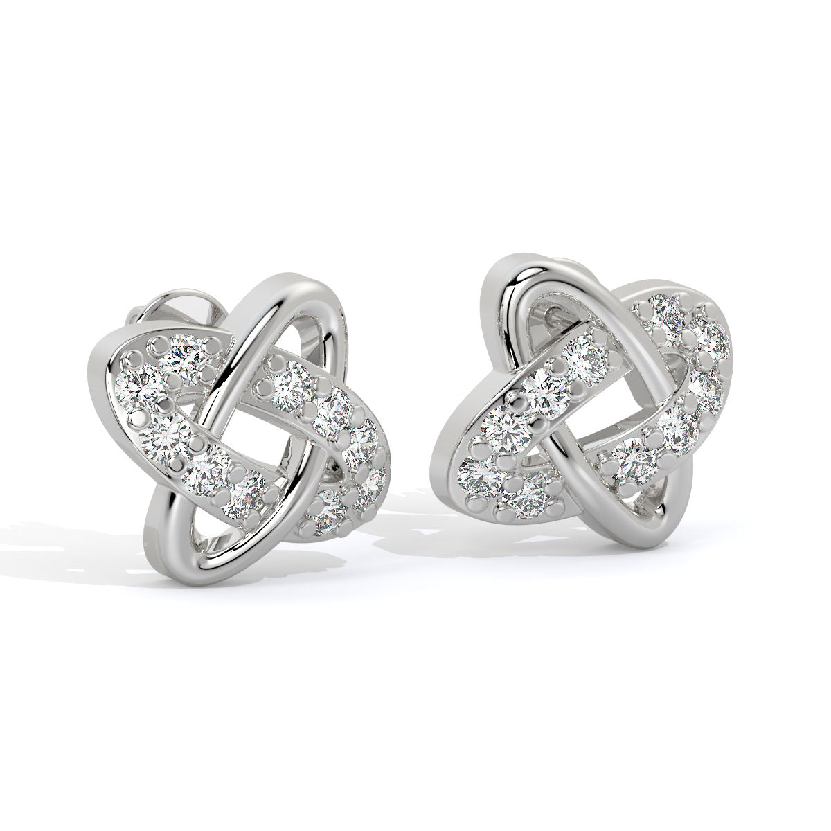 Infinity Glow Diamond Studs