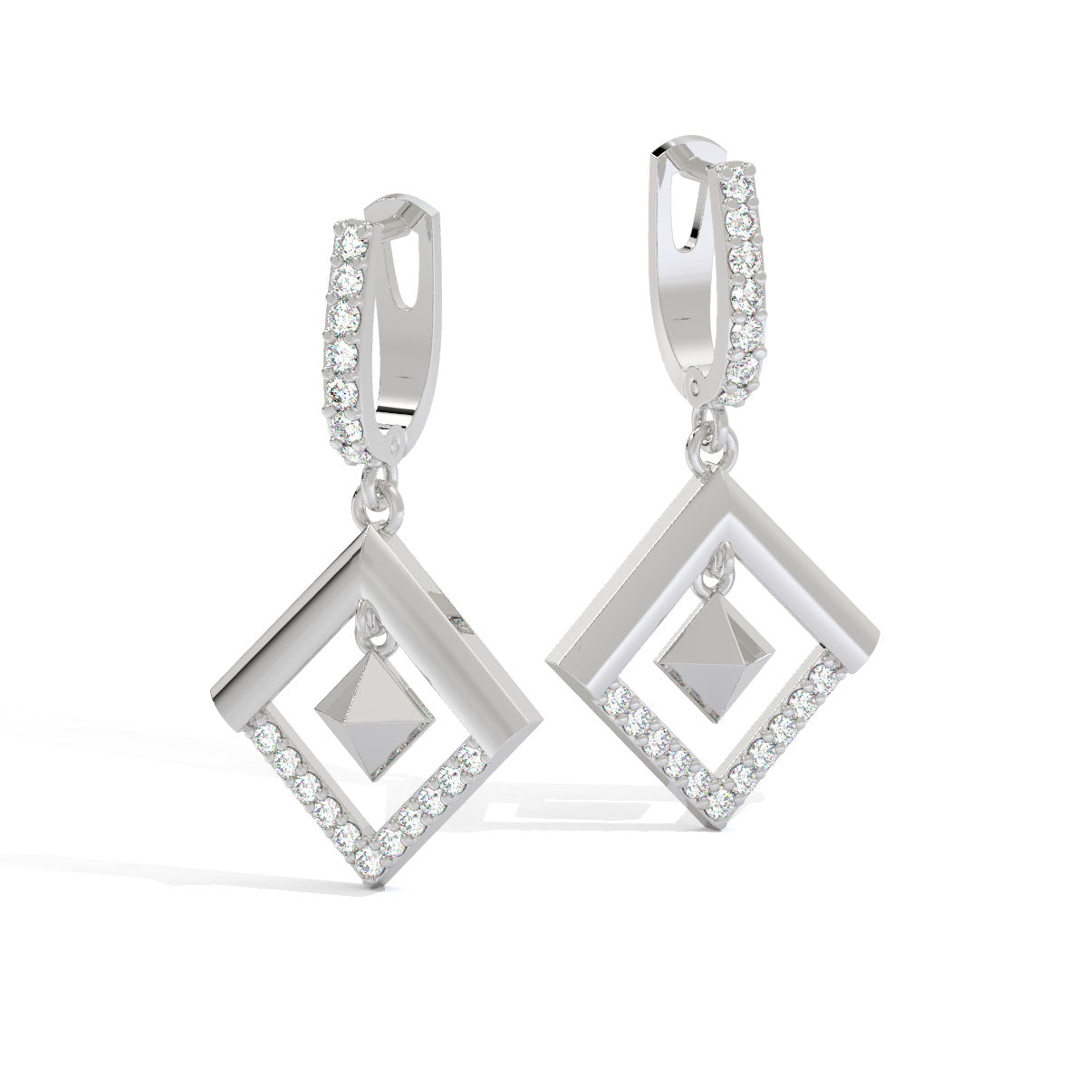 Luminous Layers Diamond Drops