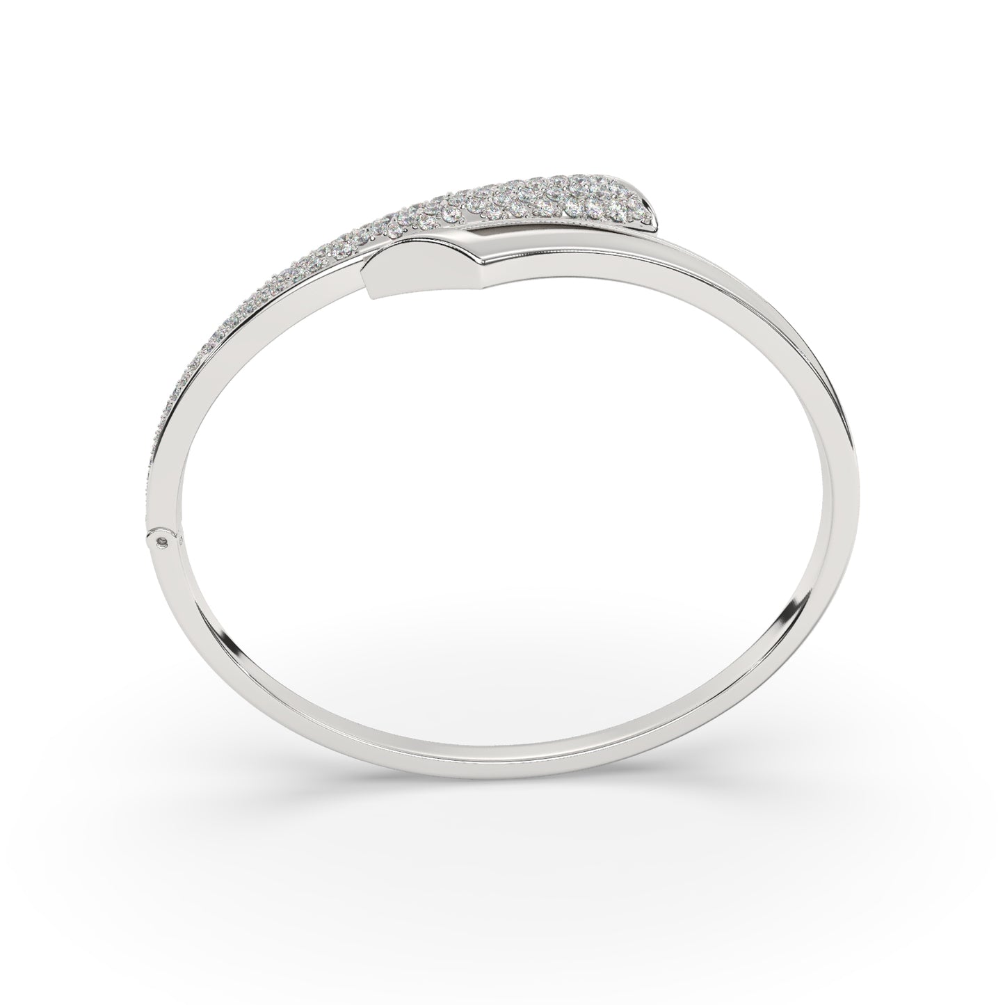 Elegant Diamond Cuff Bangle
