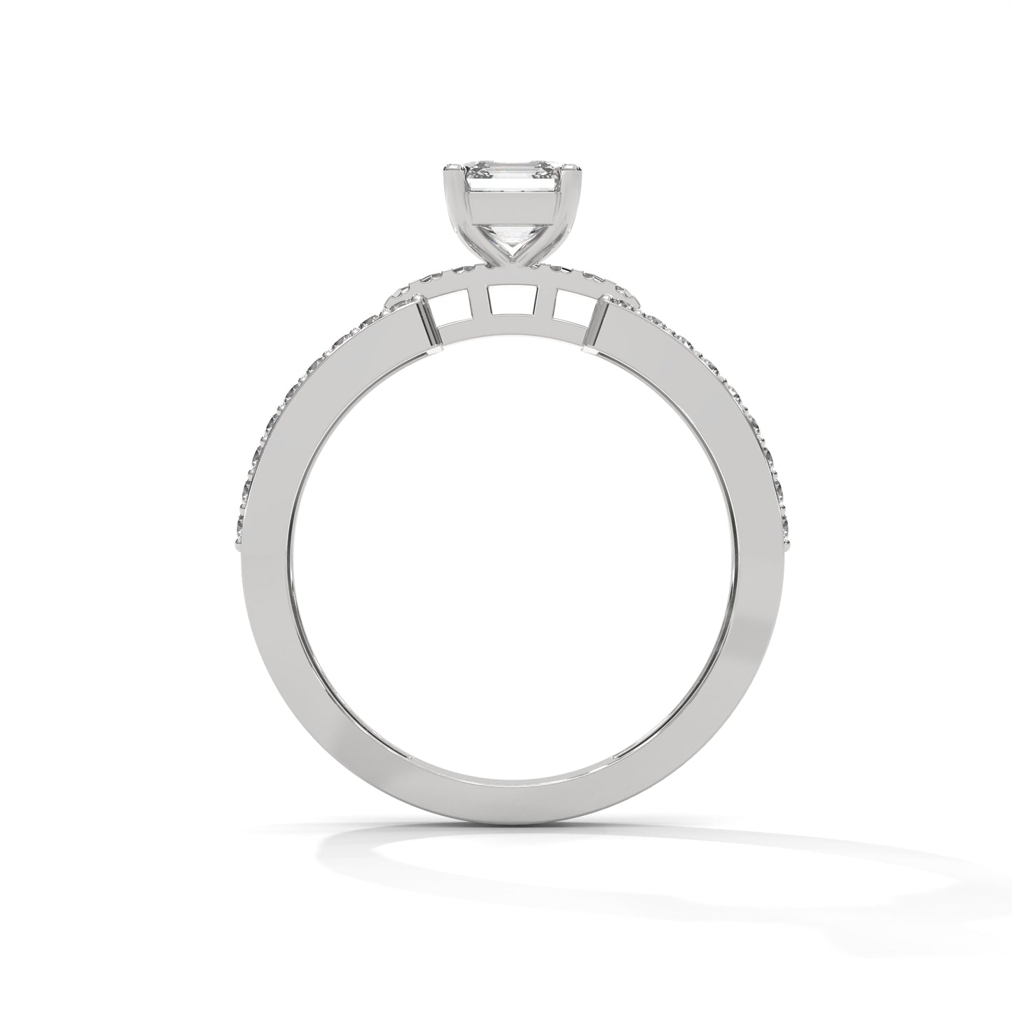 Squarefire DualLine Ring