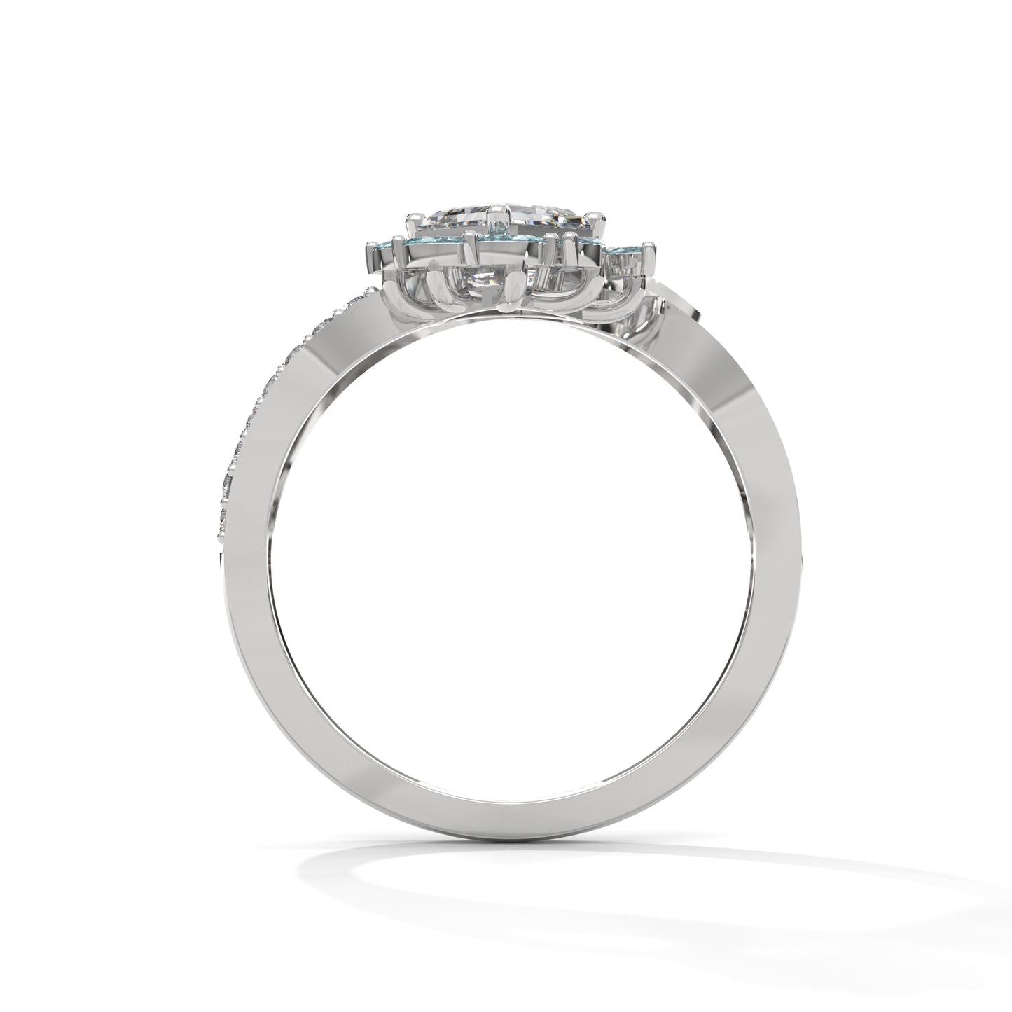 Glacira Icy Bloom Diamond Ring