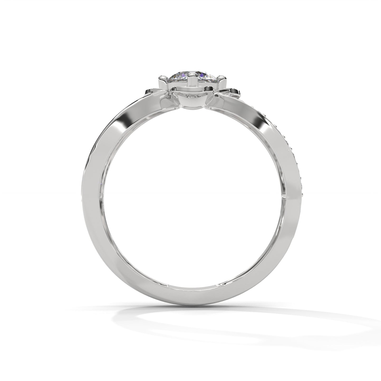 Blissora Floral Diamond Ring