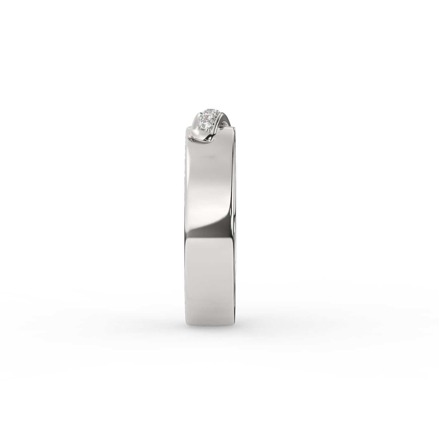 Modern Elegance Diamond Link Ring