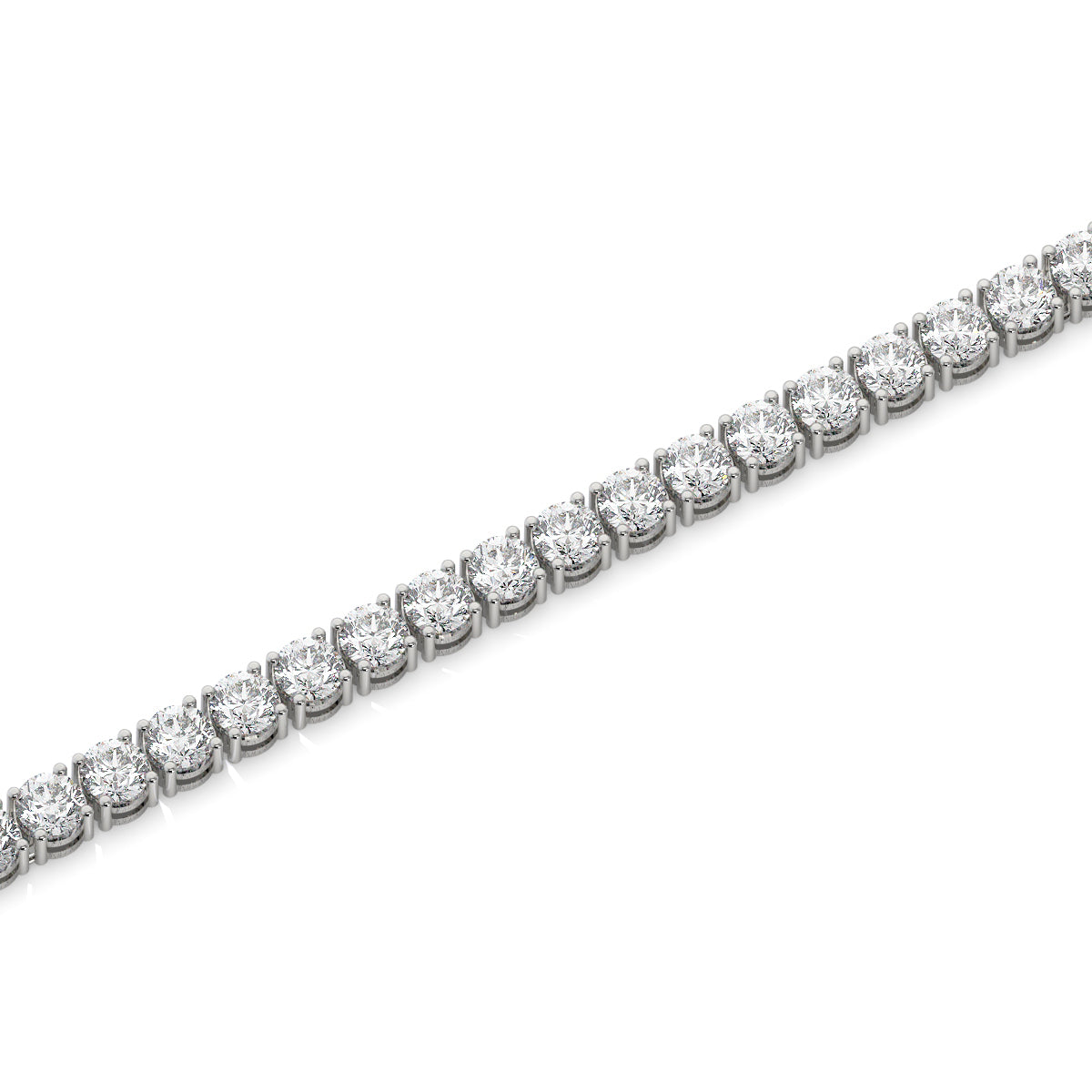 Forever Line Diamond Tennis Bracelet