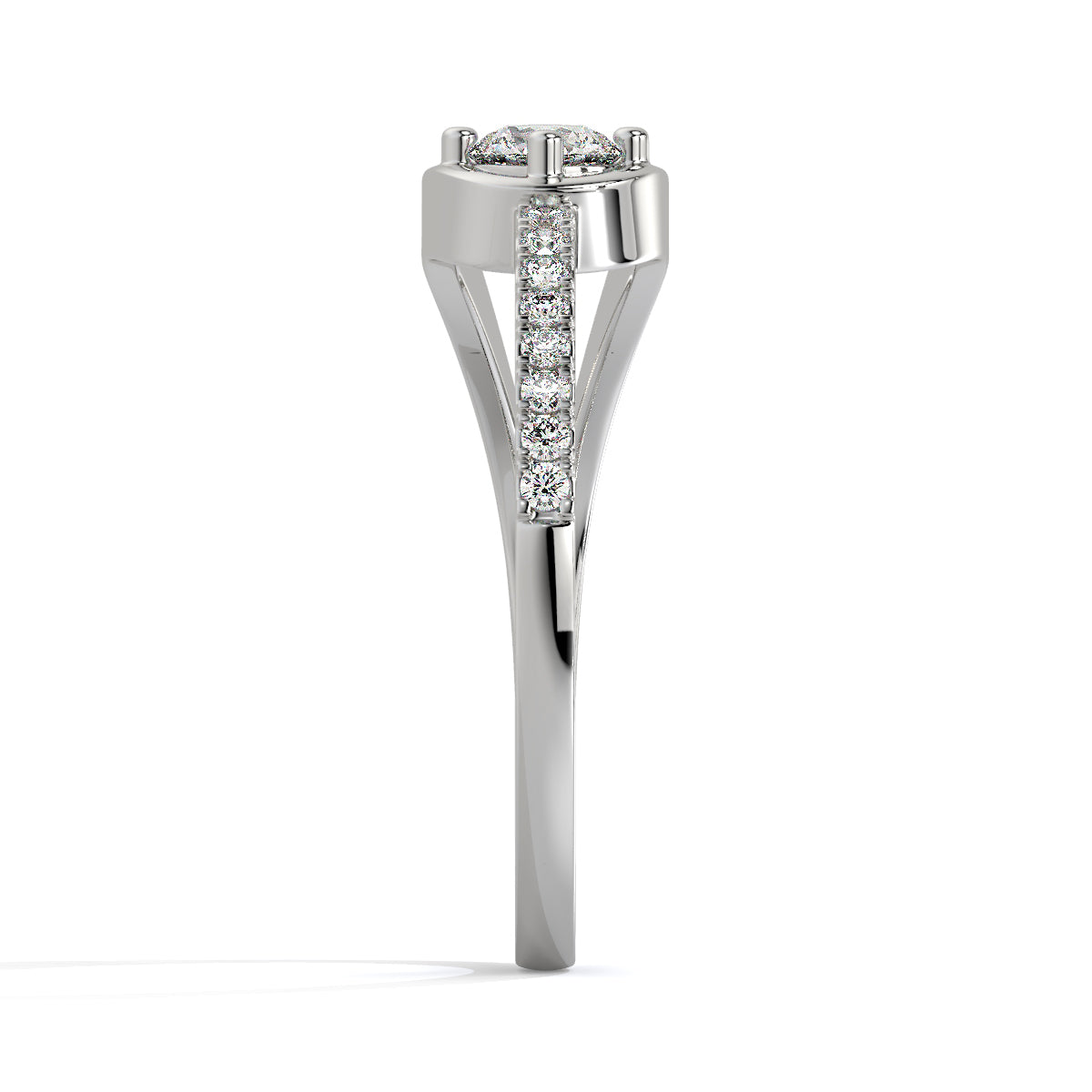 Shimmer Nest Diamond Grace Ring