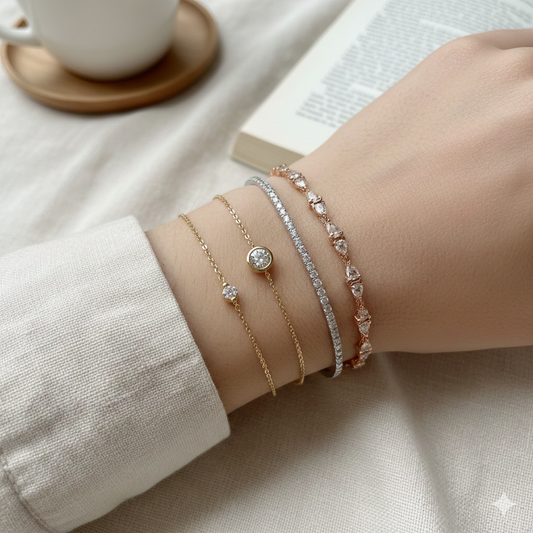 daily wear diamond bracelet