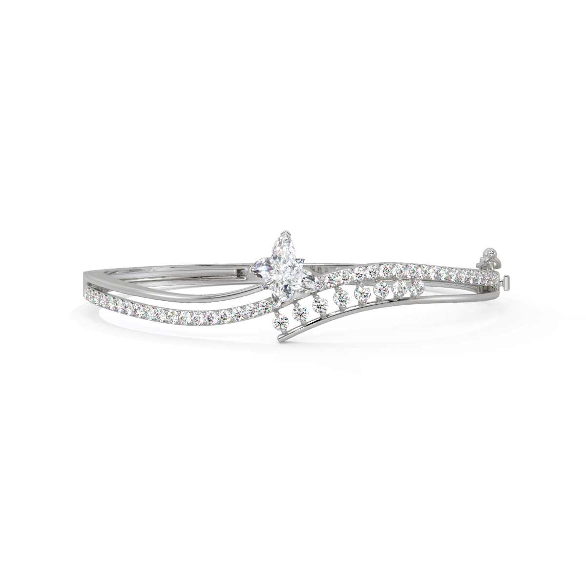 Charmelle Butterfly Glow Diamond Bracelet