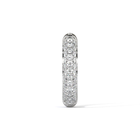Auric Loop Men's Diamond Hoop