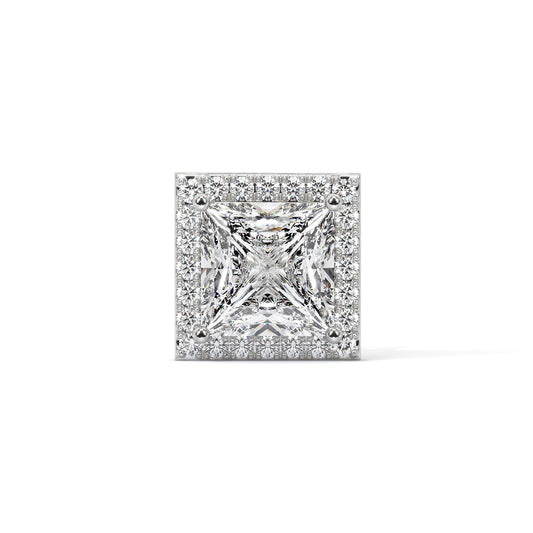 Crown Edge Men's Diamond Stud