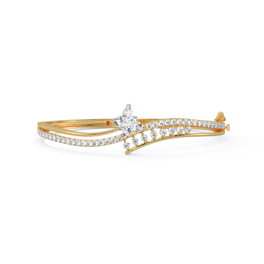 Charmelle Butterfly Glow Diamond Bracelet