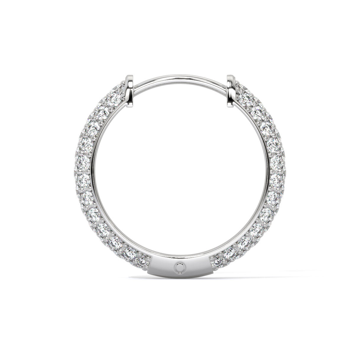 Auric Loop Men's Diamond Hoop