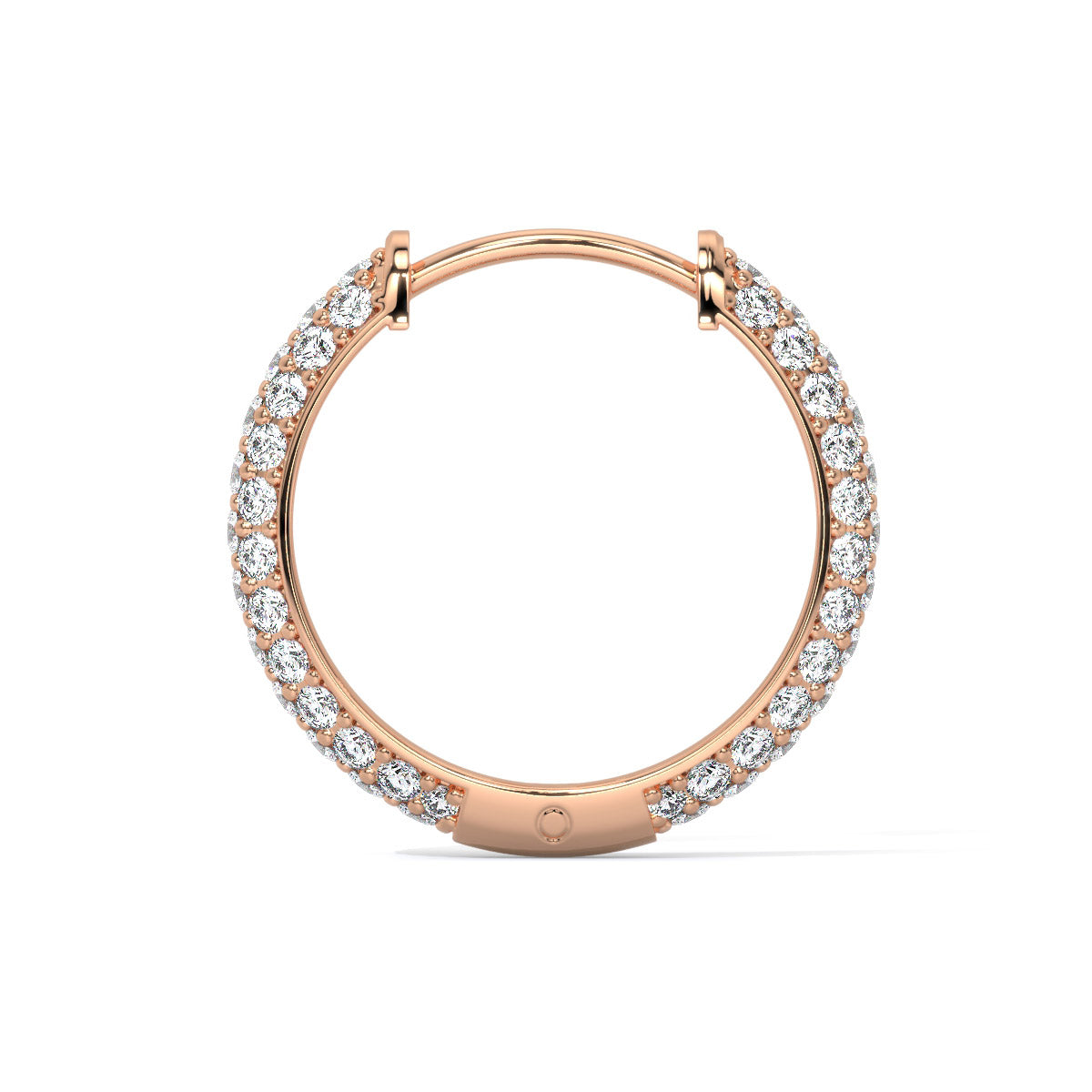 Auric Loop Men's Diamond Hoop