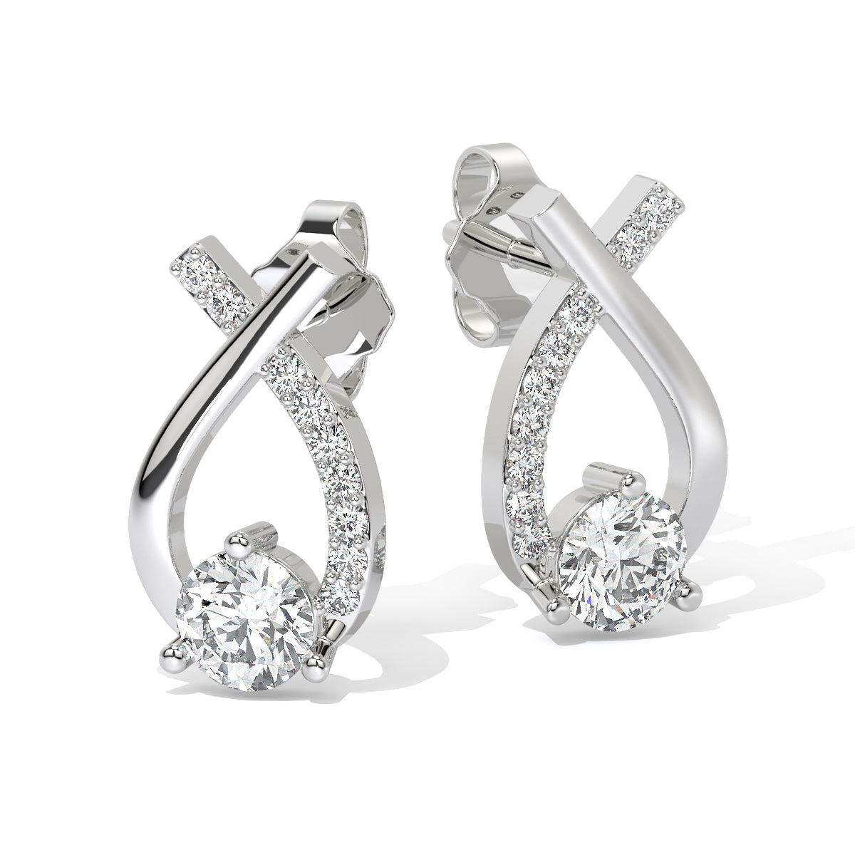 Elegance Infinity Diamond Studs
