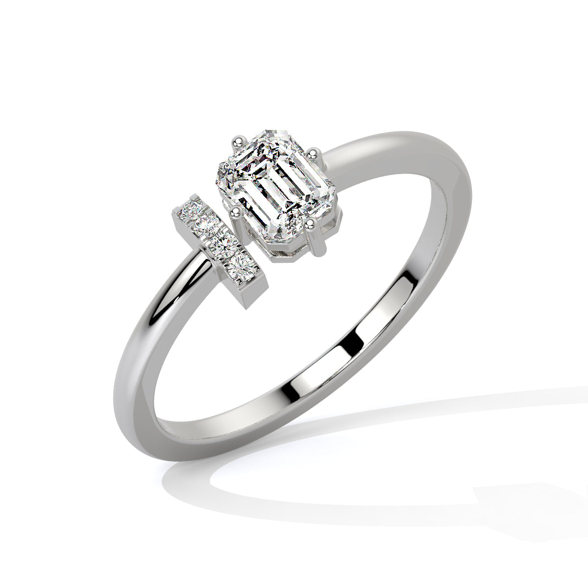 Velvet Radiance Emerald Glow Ring