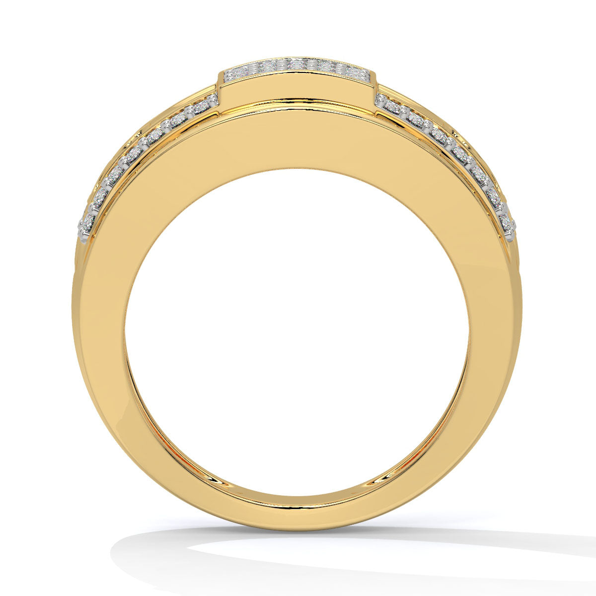 Majestic Allure Men's Diamond Ring