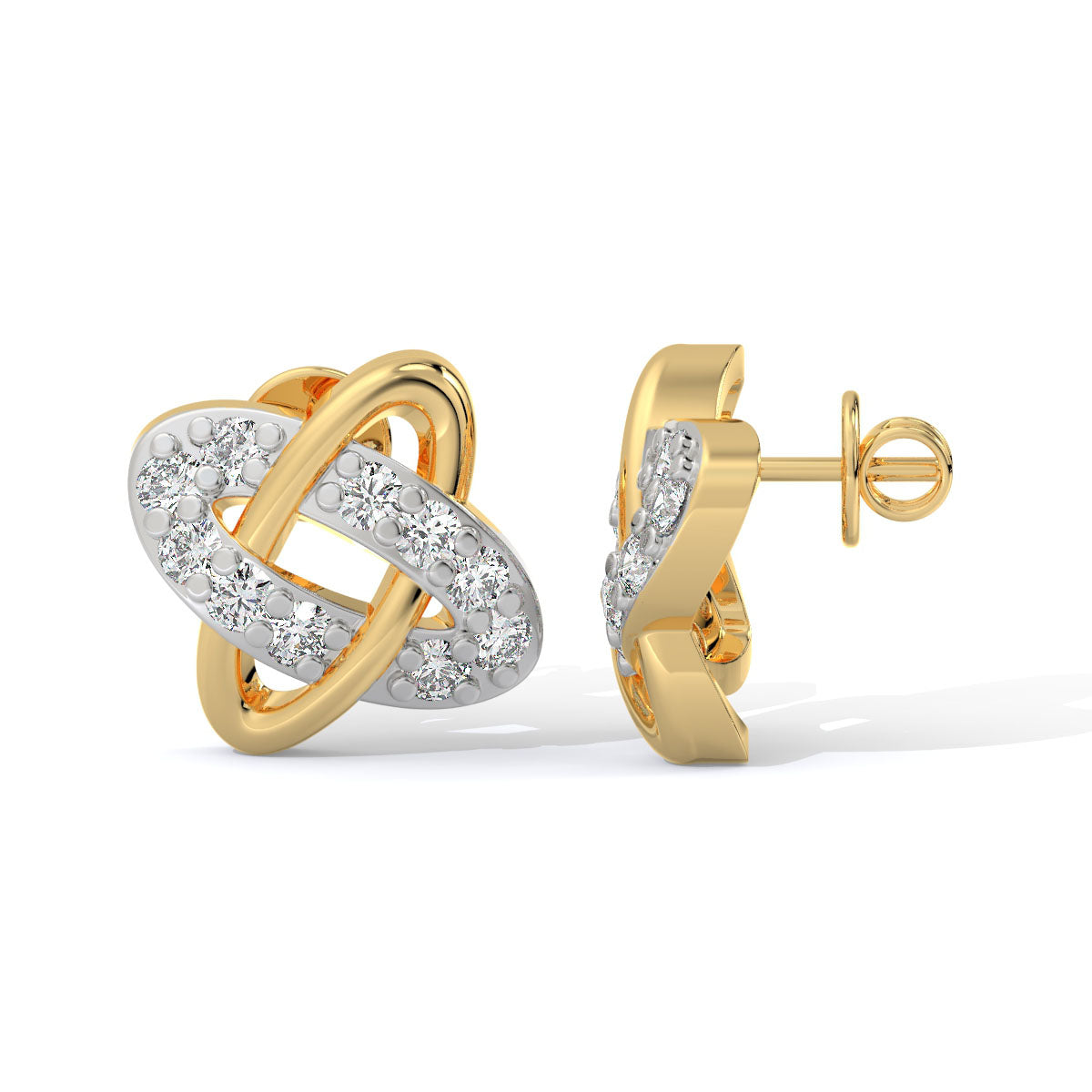 Infinity Glow Diamond Studs