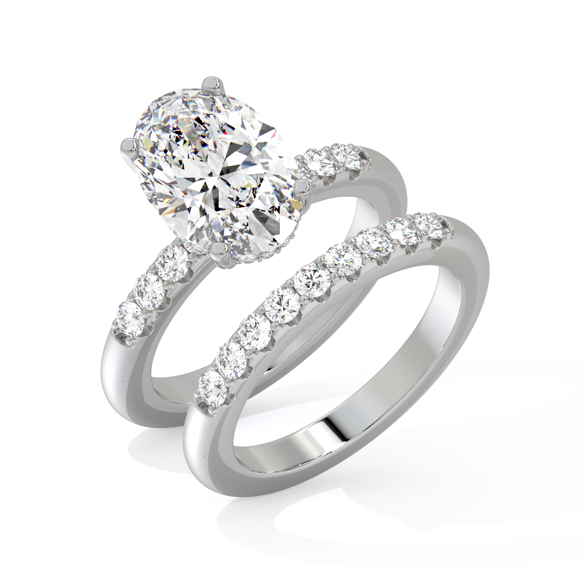 Pure Essence Bypass diamond Ring