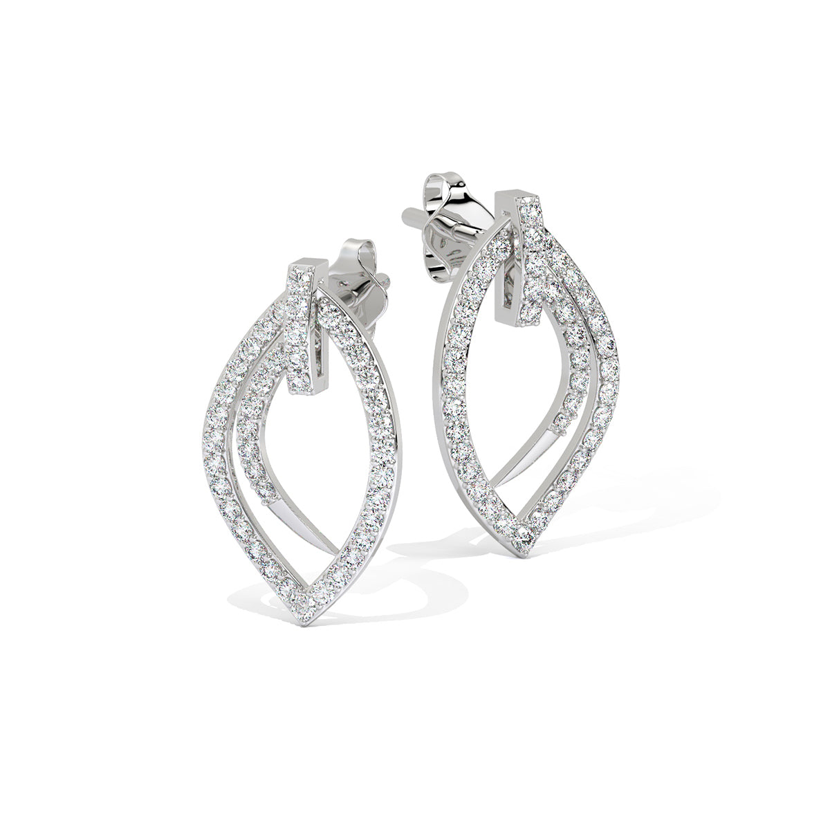 Serenique Sparkle Frame Diamond Drops