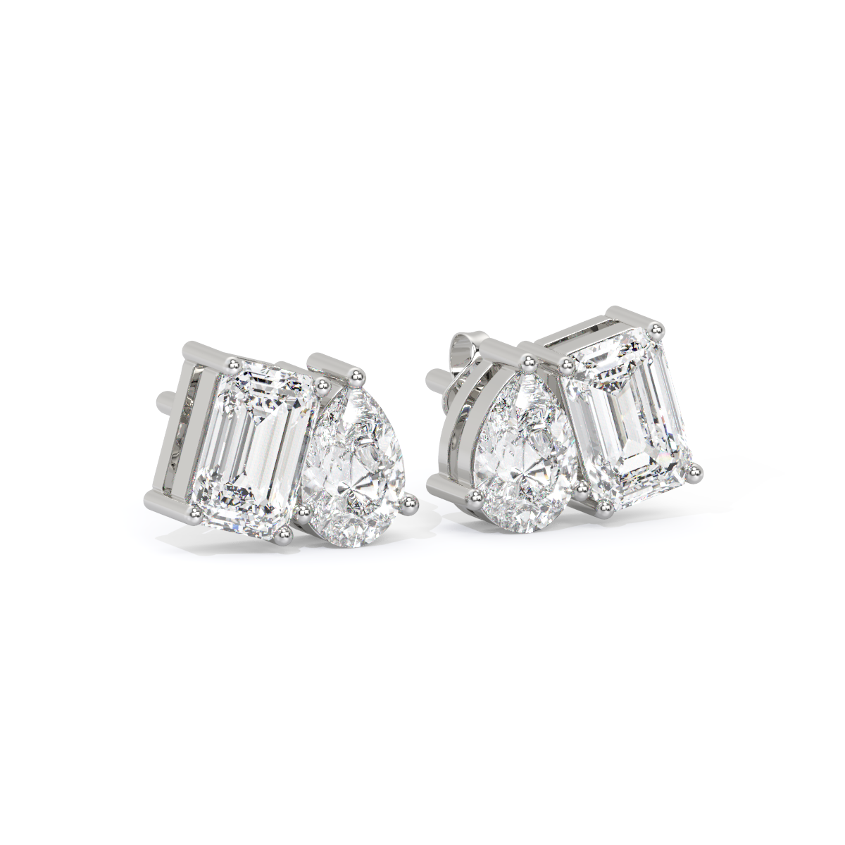 The Duo-Cut Diamond Studs