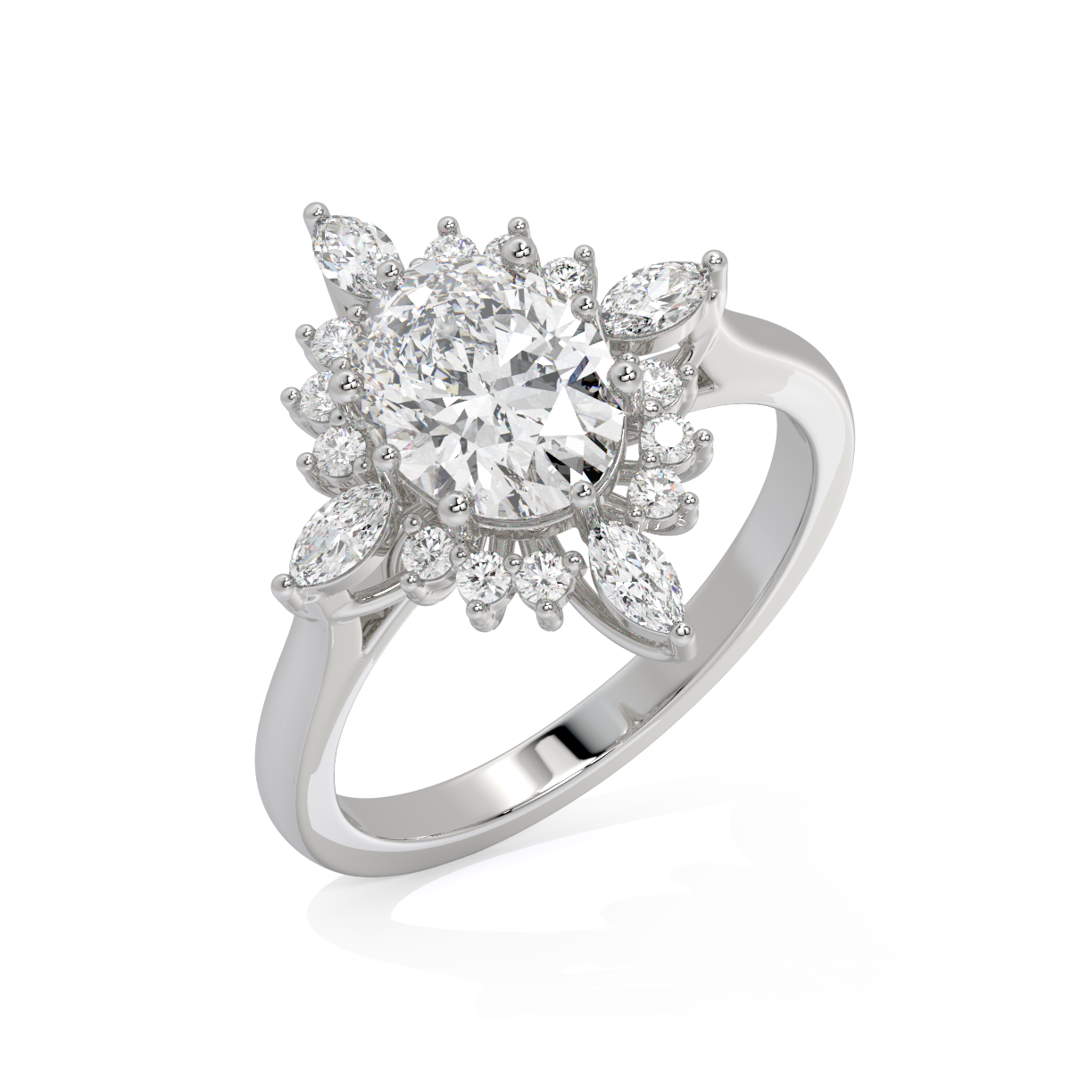 The Apex Diamond Ring