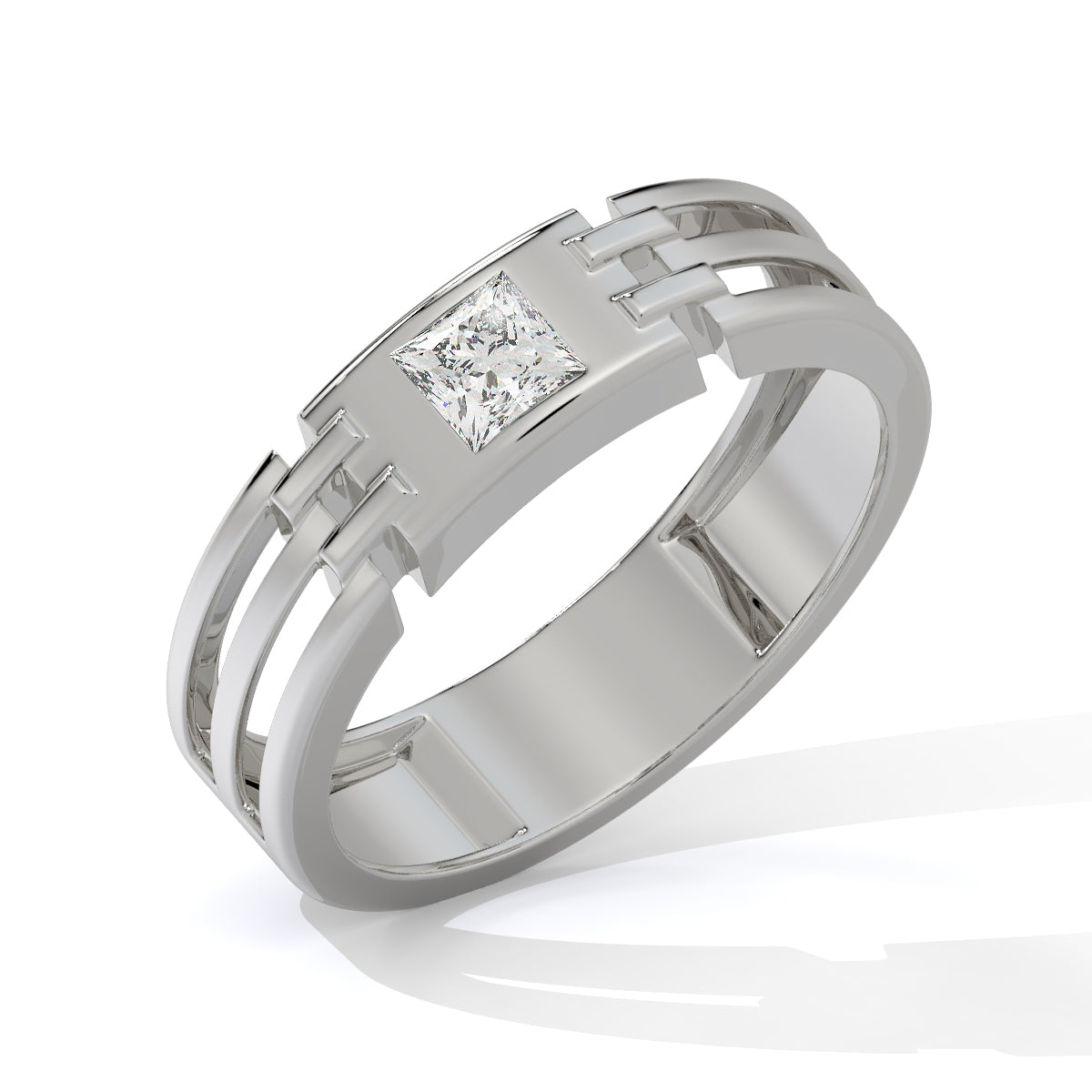 Titan Crest Diamond Men's Ring