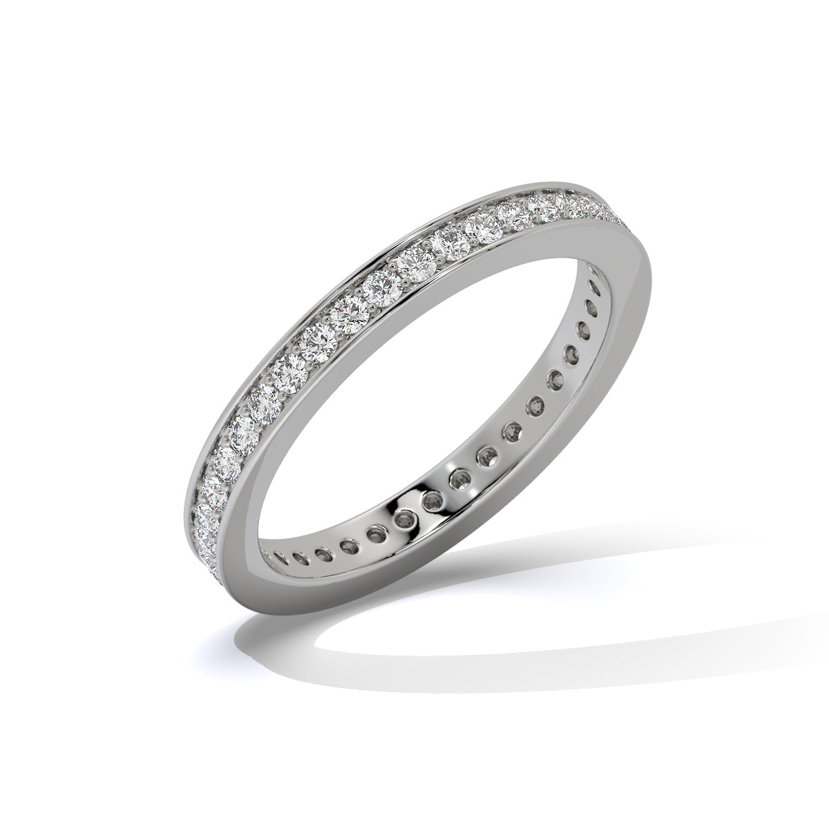 Forever Shine Diamond Tennis Ring