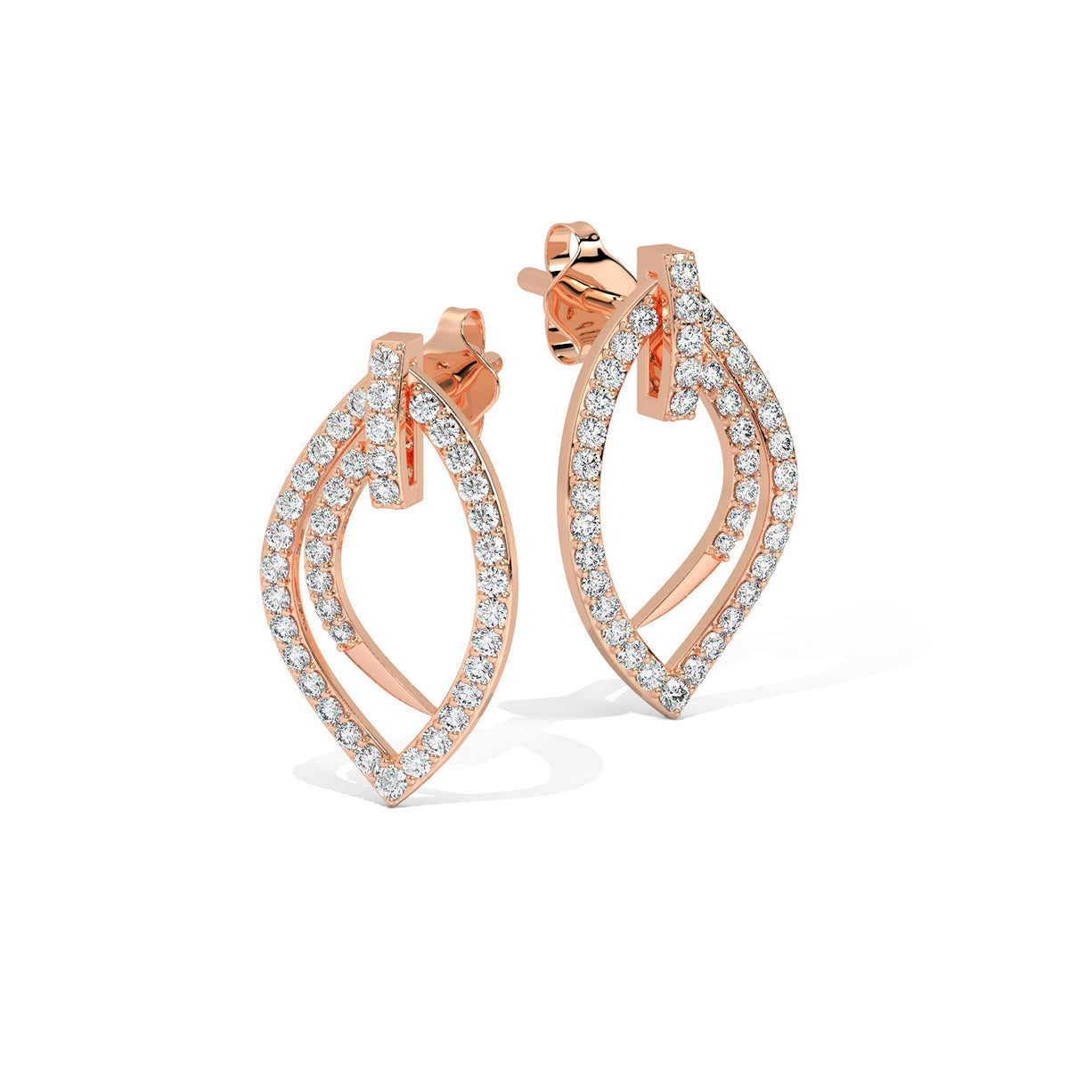 Serenique Sparkle Frame Diamond Drops