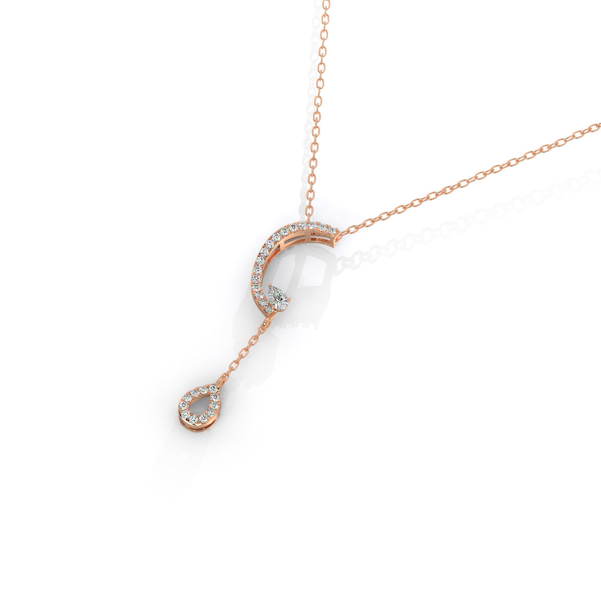 Moonlit Diamond Pendant