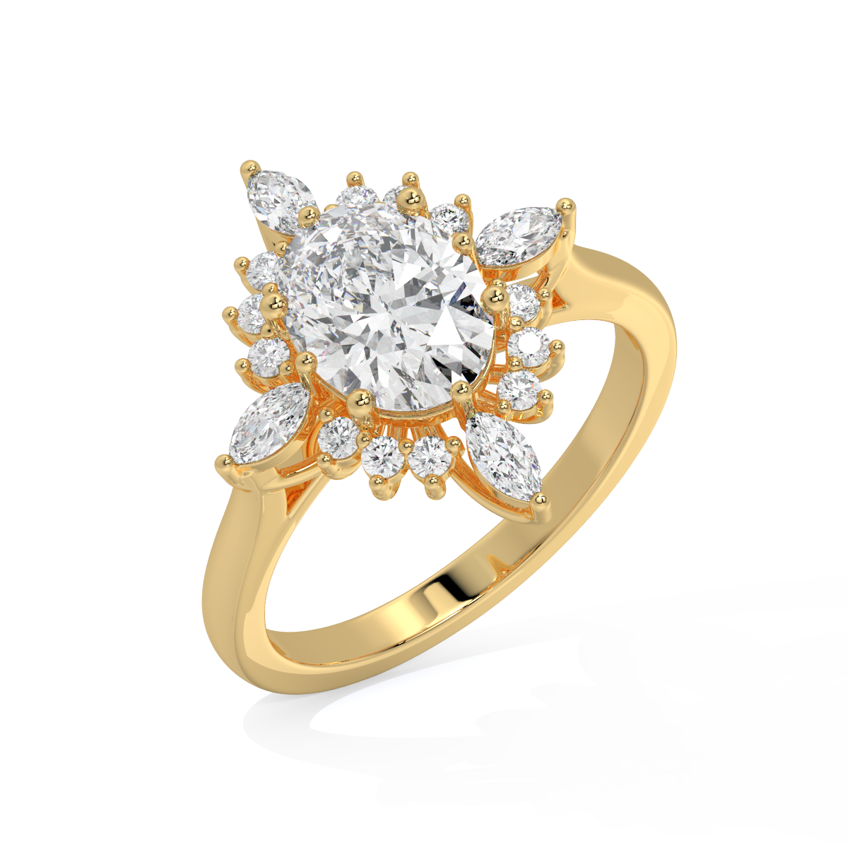 The Apex Diamond Ring