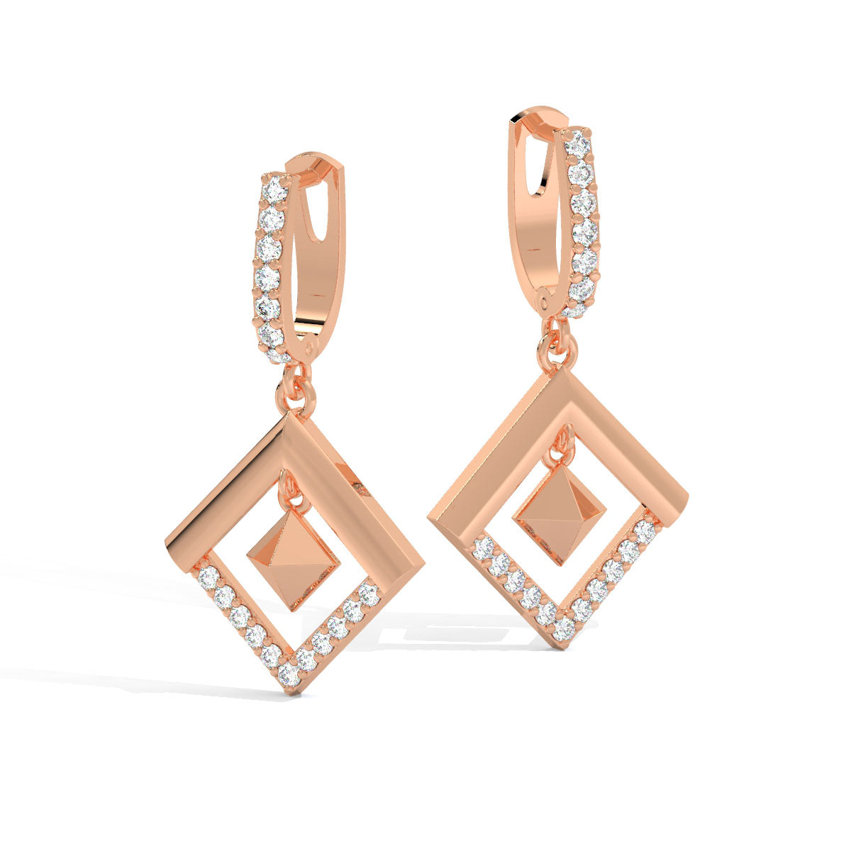 Luminous Layers Diamond Drops