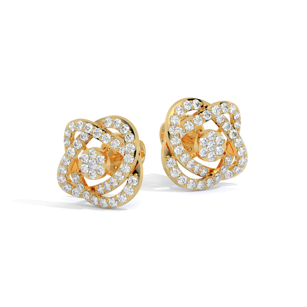 Glowing Grace Diamond Studs