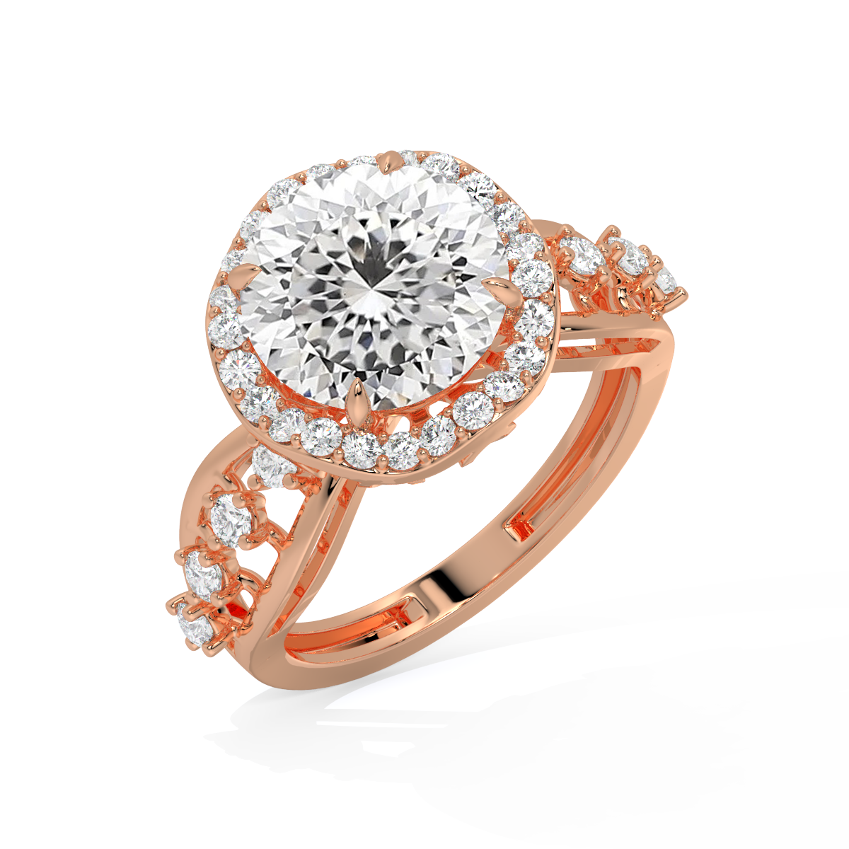 The Empress Portuguese Cut Diamond Ring