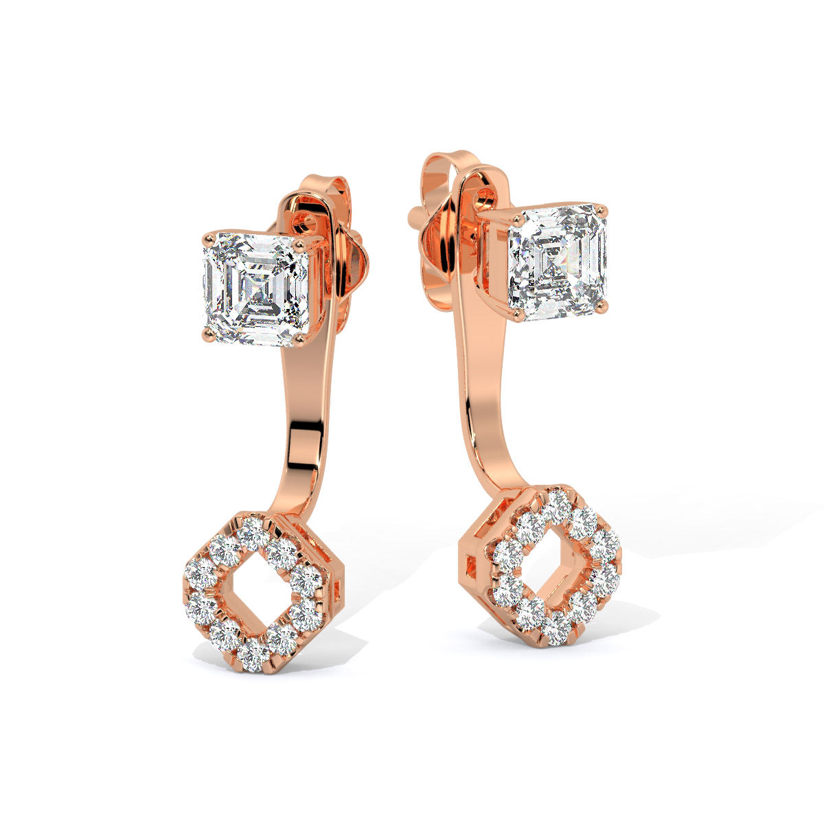 Clarion Glow Diamond Danglers