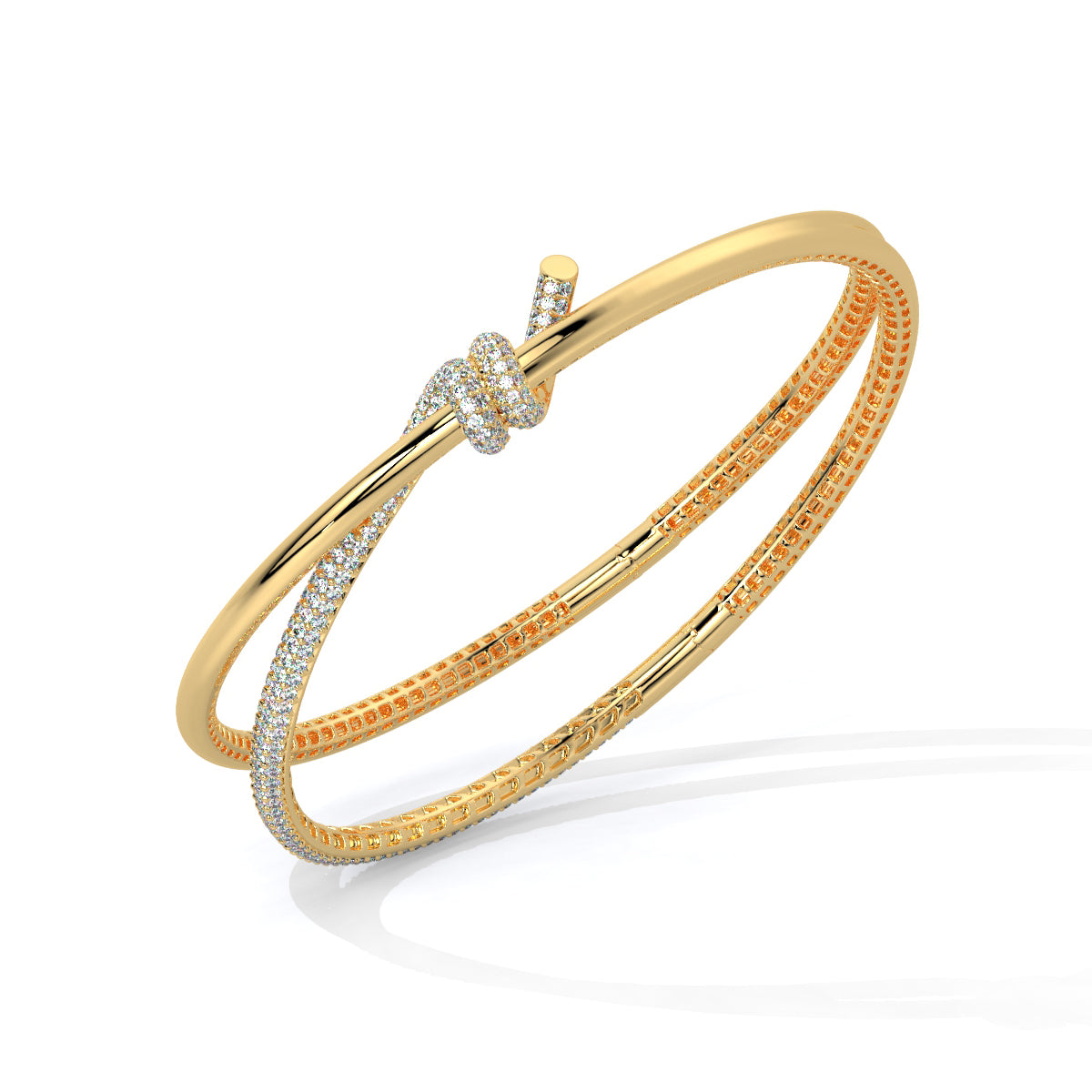 Kont Diamond Bangle