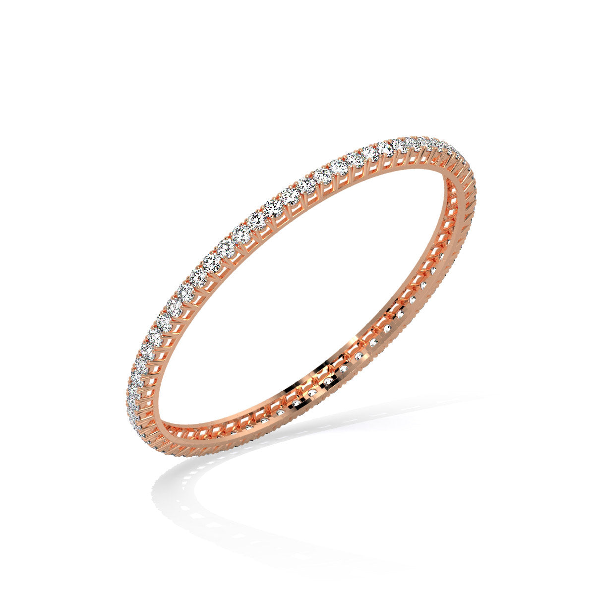 Veyra Luxe Diamond Infinity Tennis Bangle