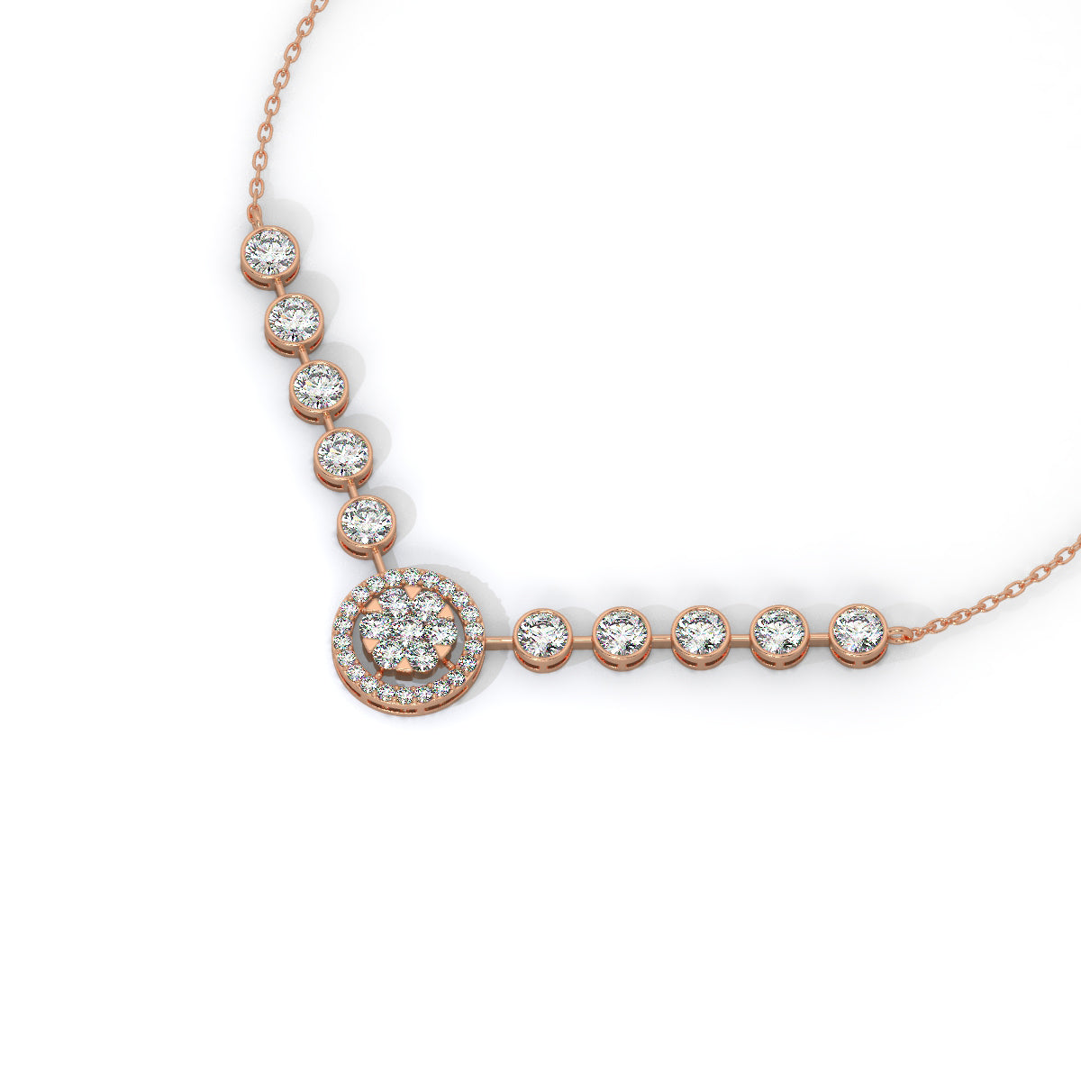 Elegant Diamond Pendant