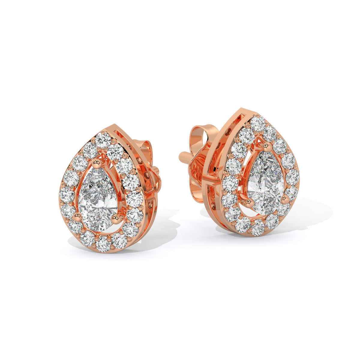 Seraphic Tear Diamond Studs