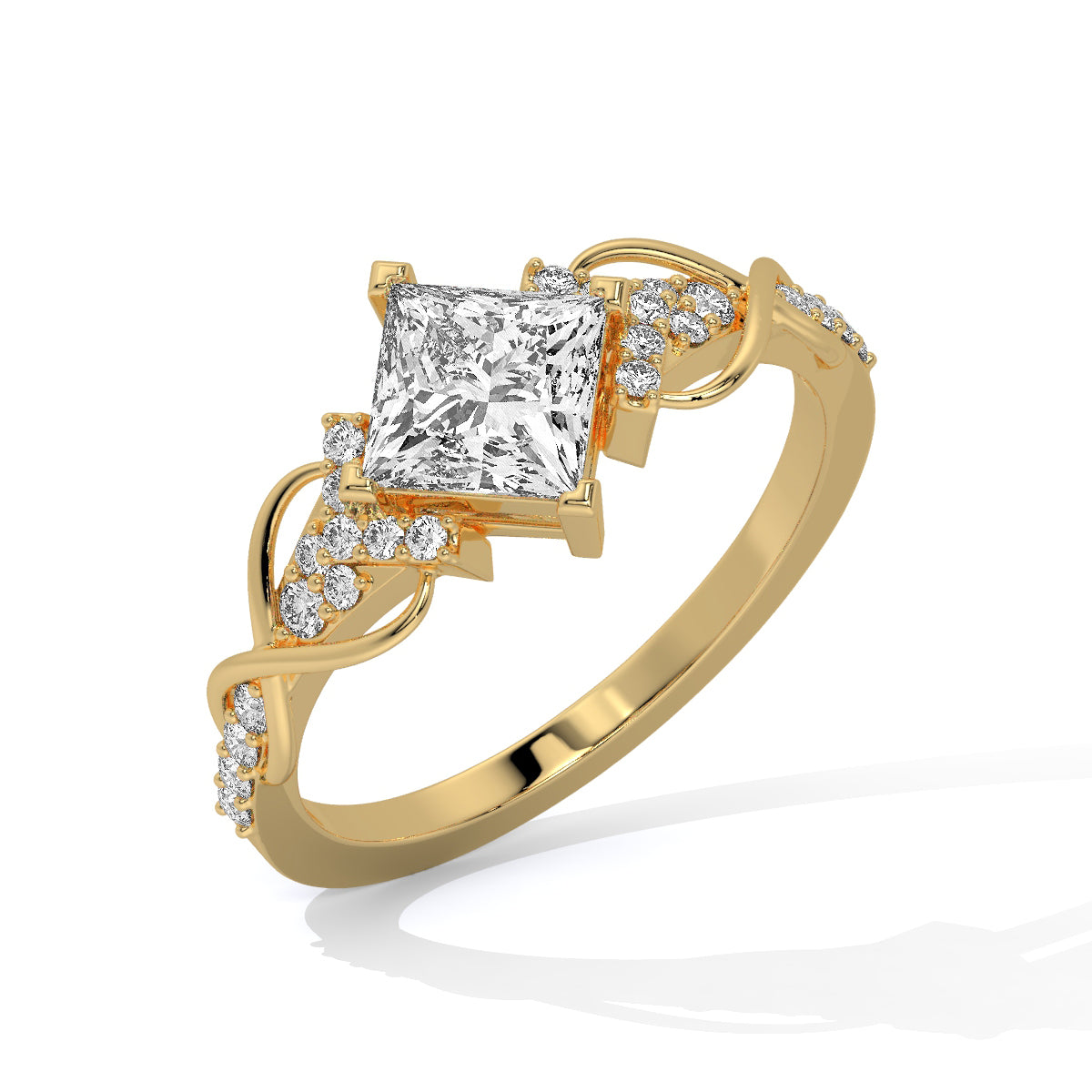 Celestial Spark Diamond Ring