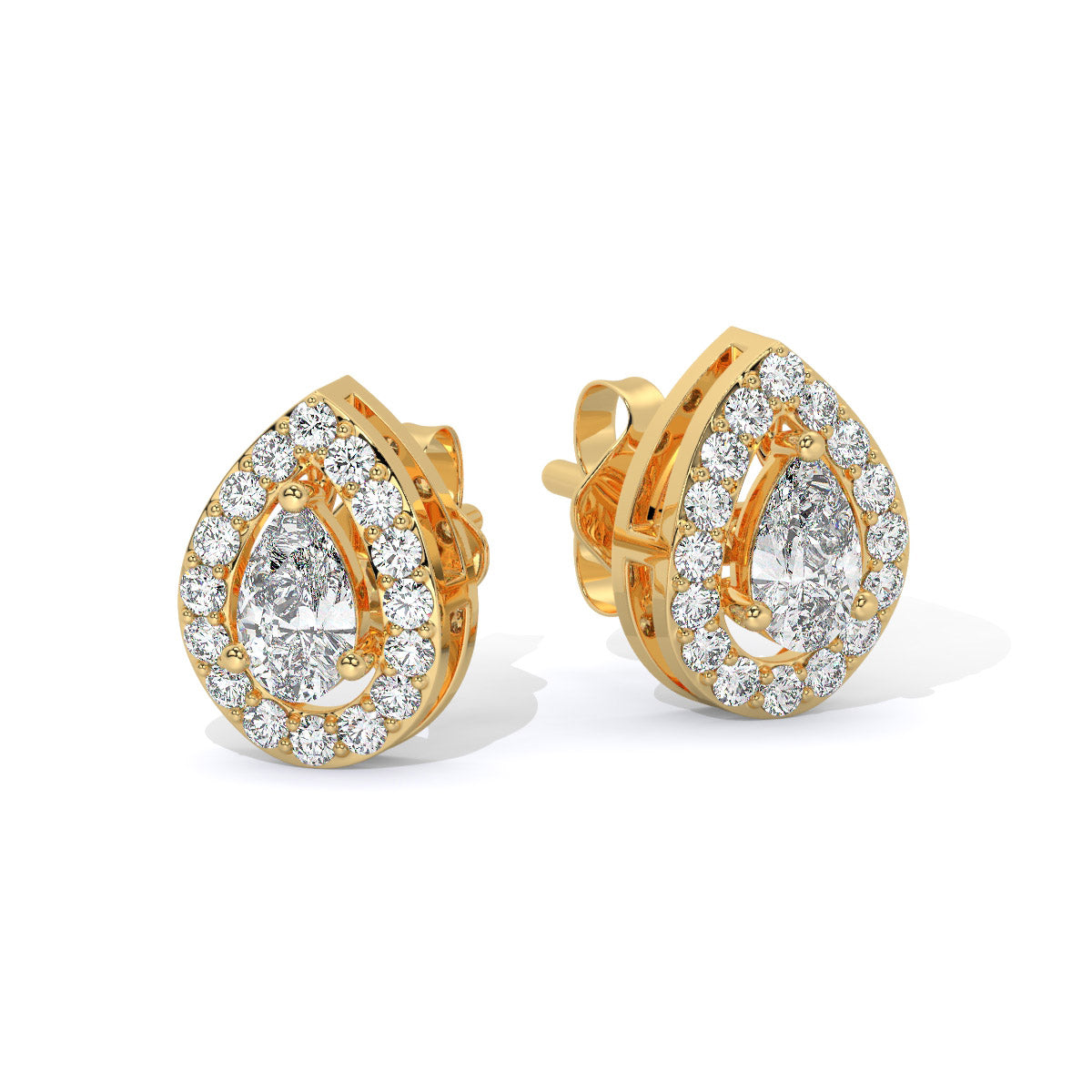 Seraphic Tear Diamond Studs