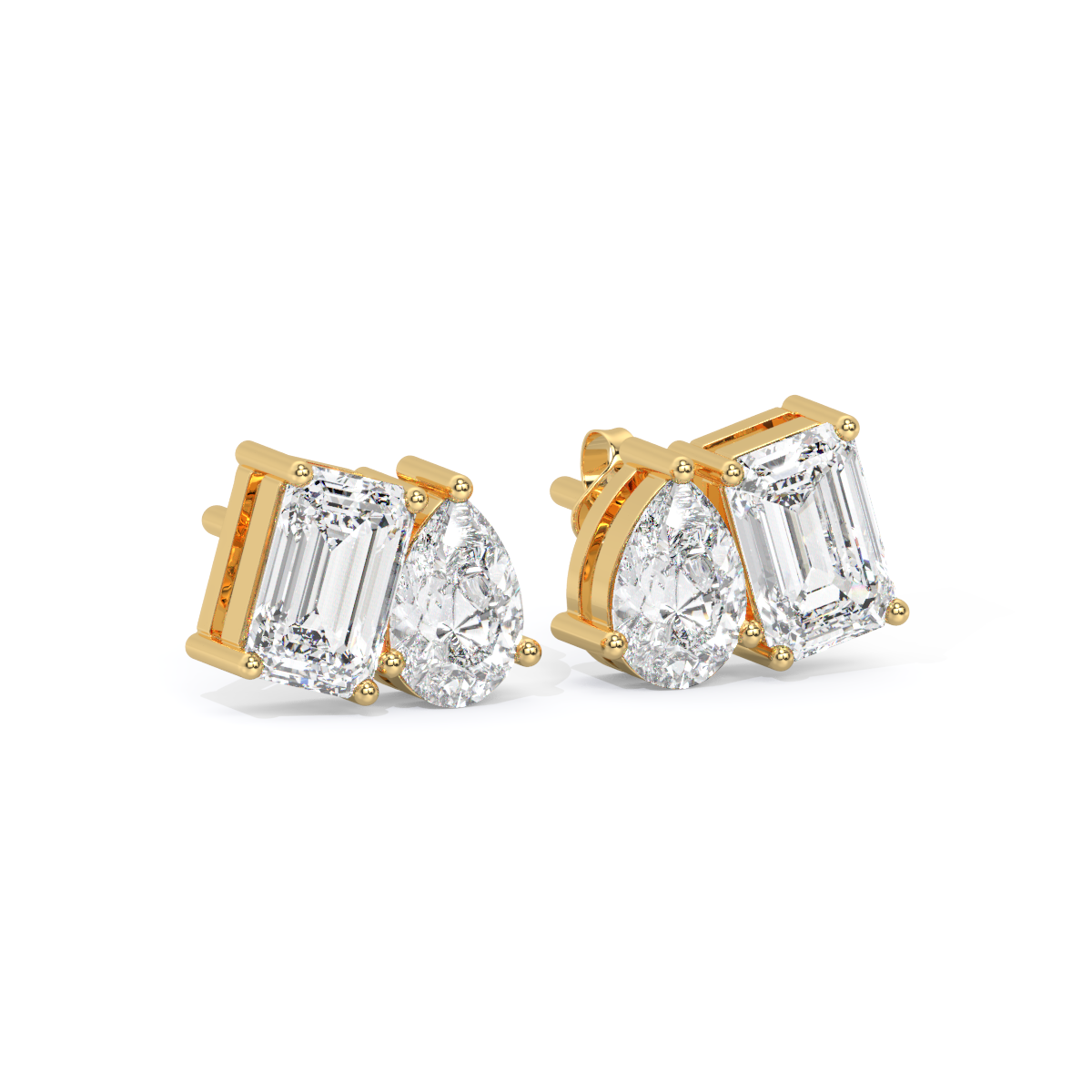 The Duo-Cut Diamond Studs