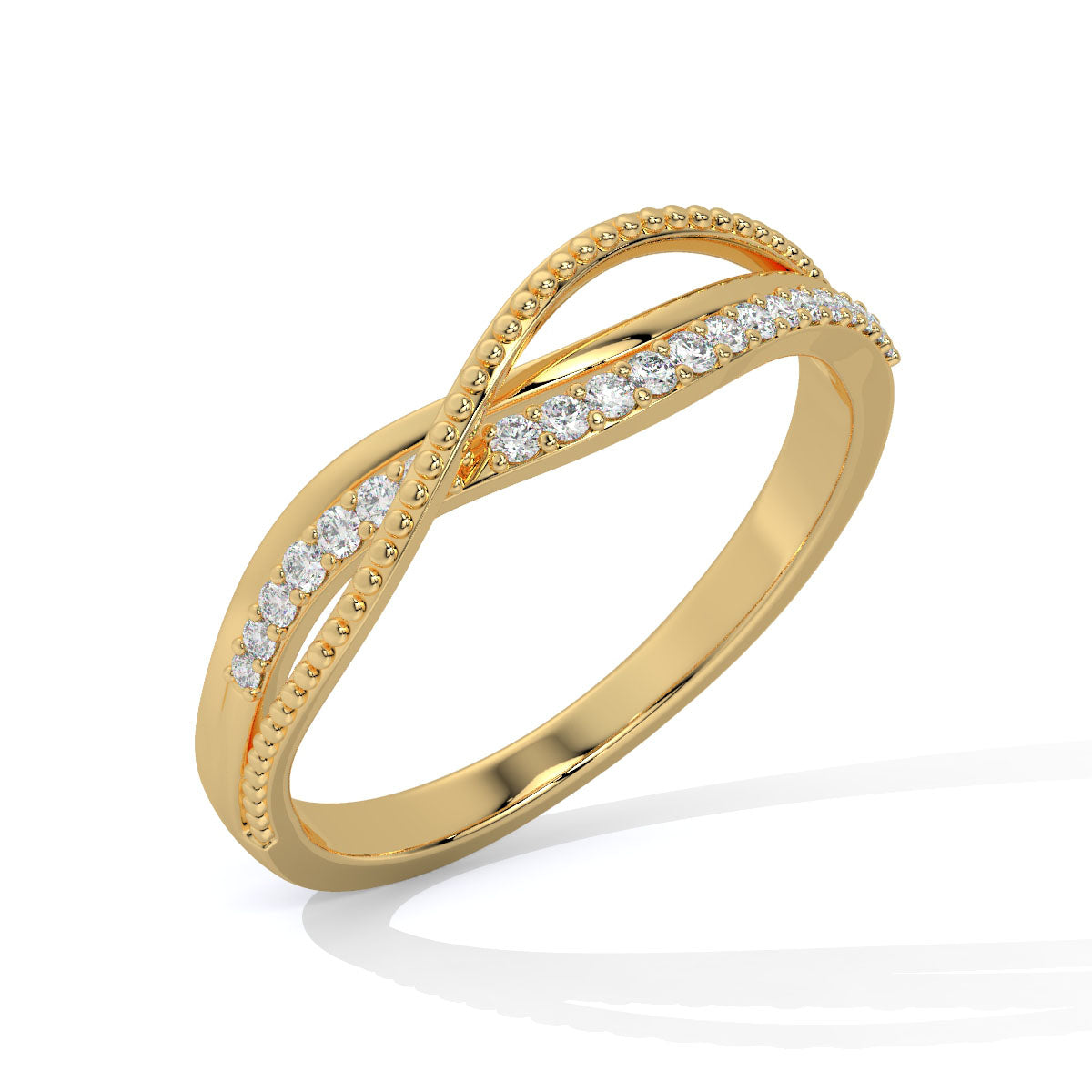 Twilight Embrace Diamond Ring