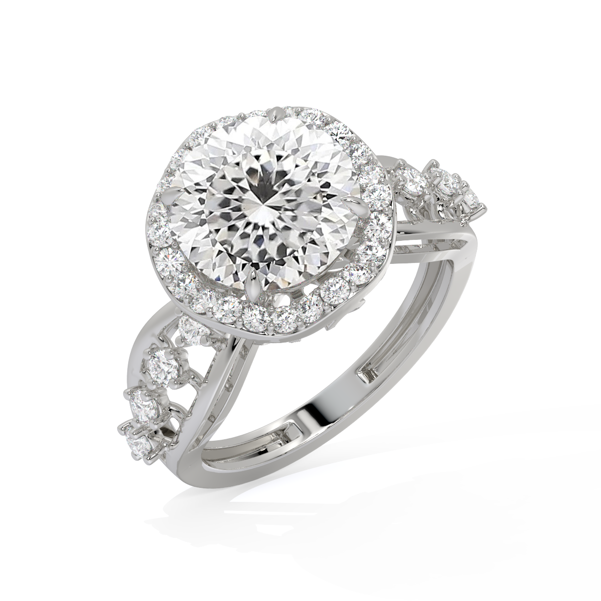 The Empress Portuguese Cut Diamond Ring