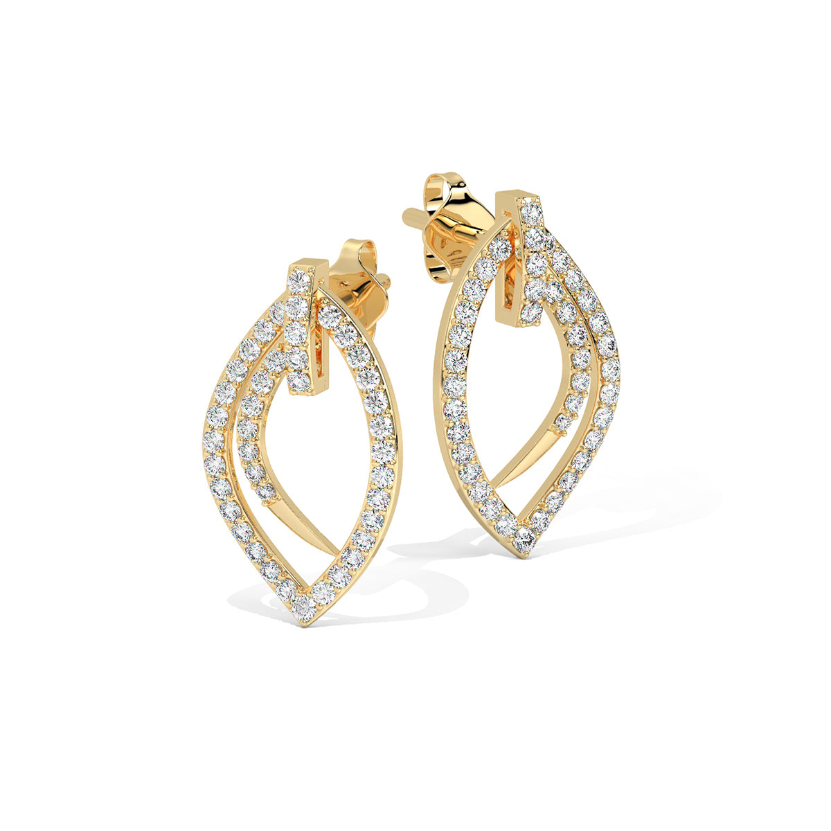 Serenique Sparkle Frame Diamond Drops