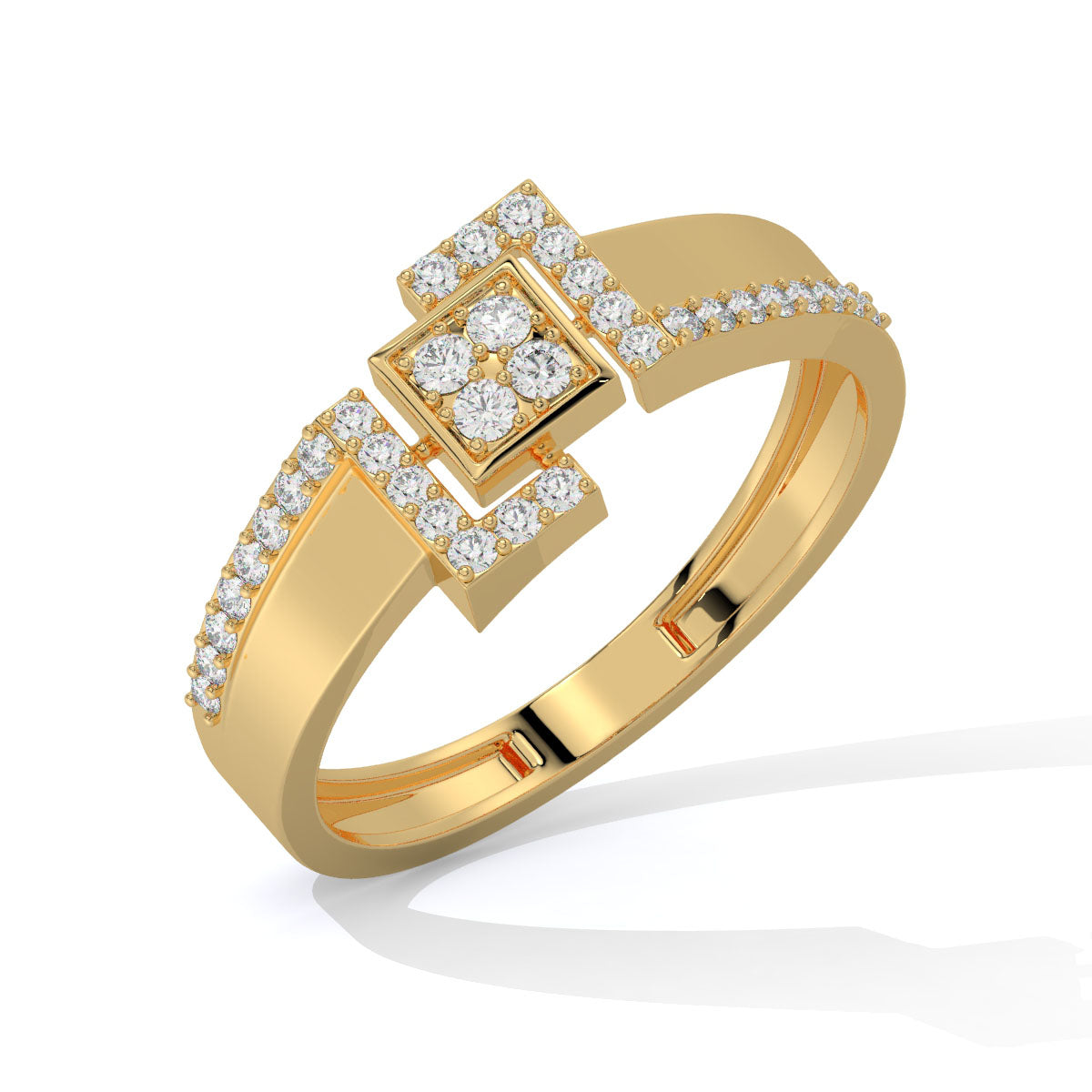 Radiant Nexus – Men's Diamond Ring