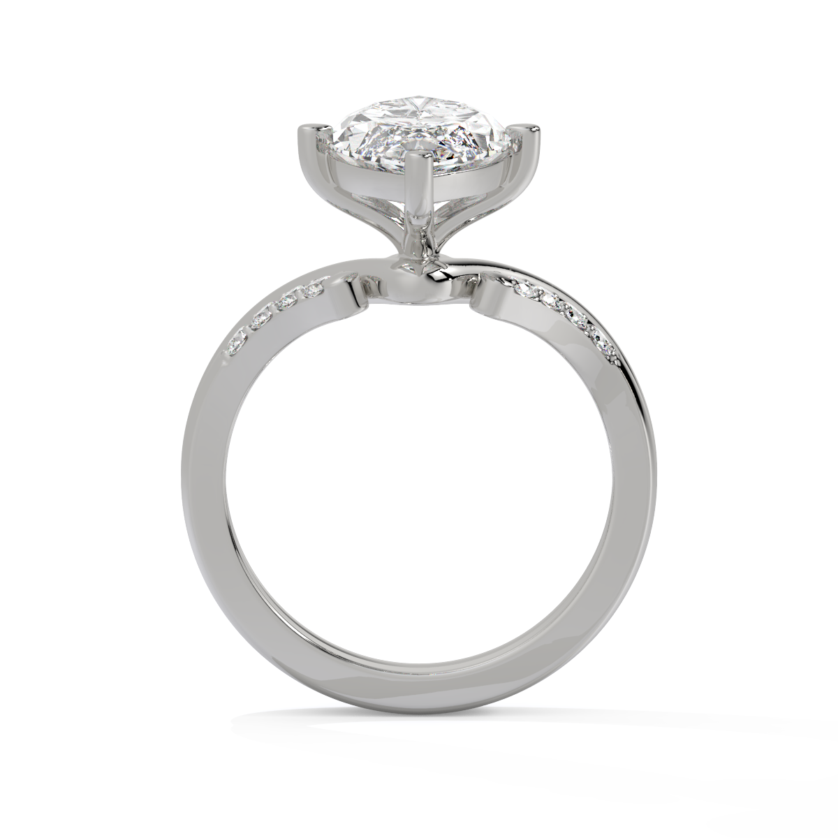 The Marquise Bypass Diamond Ring