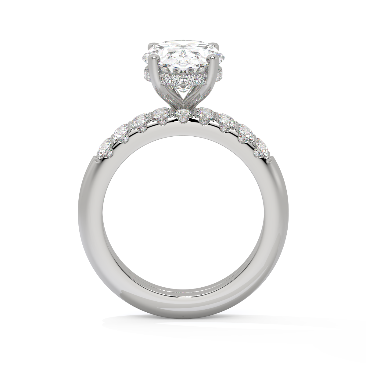 Pure Essence Bypass diamond Ring