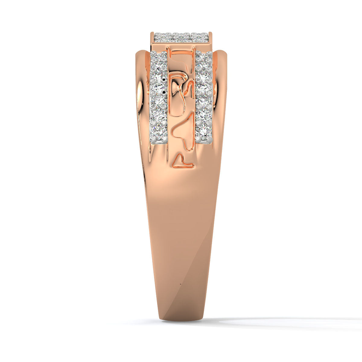 Majestic Allure Men's Diamond Ring