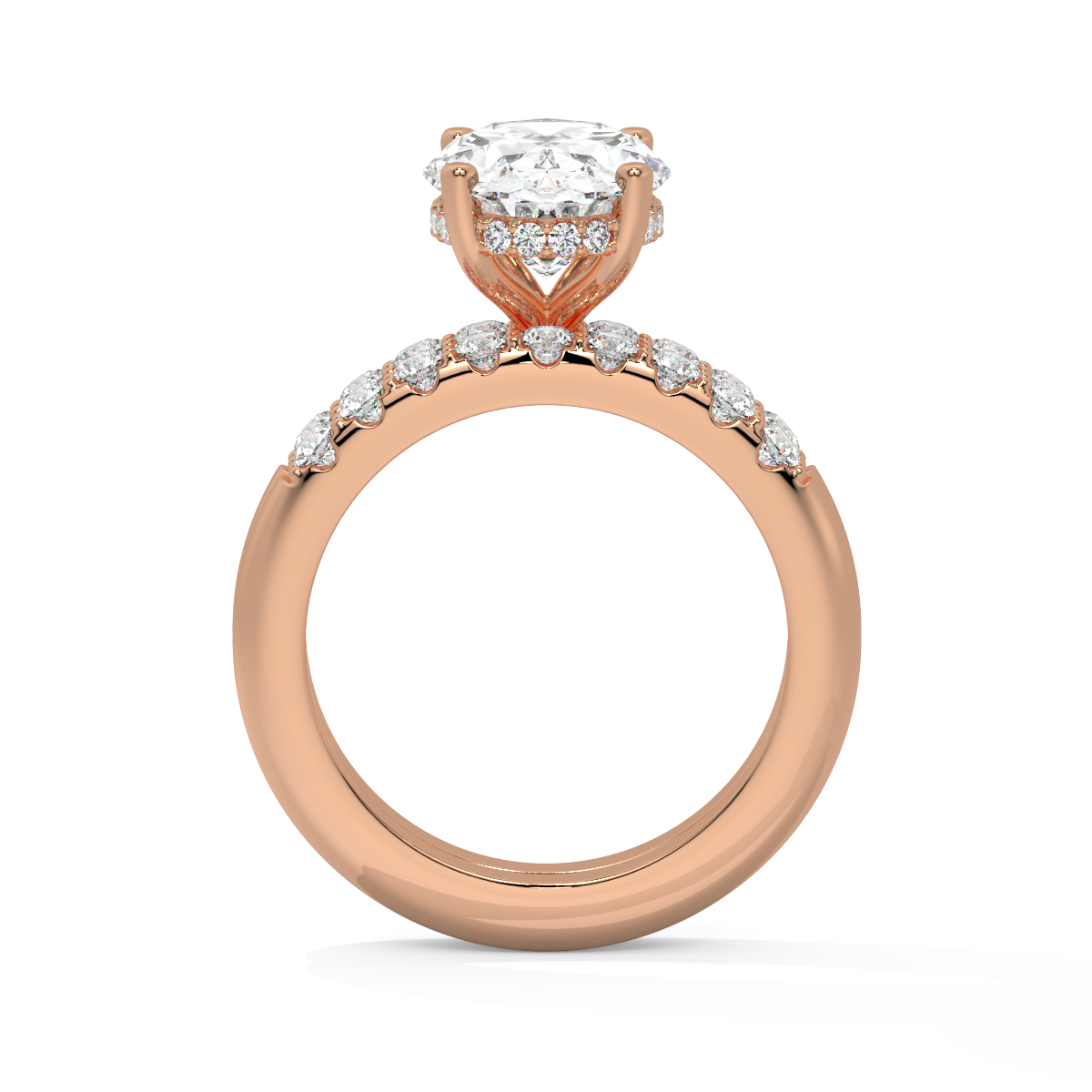 Pure Essence Bypass diamond Ring